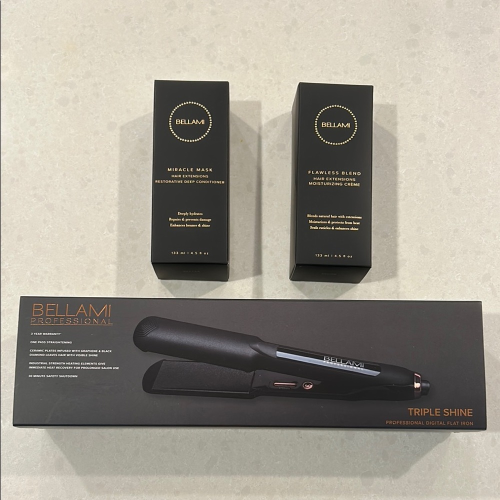 BELLAMI Black Hair Care Essentials Set